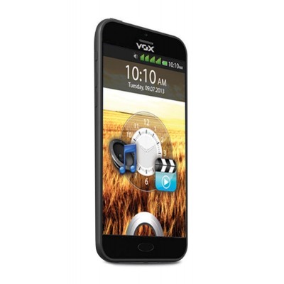 Lcd With Touch Screen For Vox Mobile V6666 Black By - Maxbhi.com