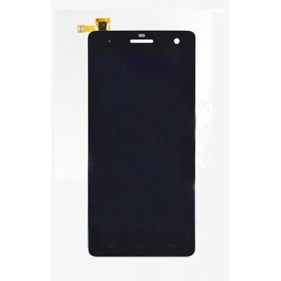 Lcd With Touch Screen For Wiko Highway Pure 4g Black Gold By - Maxbhi.com