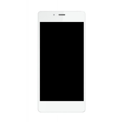 Lcd With Touch Screen For Wiko Highway Pure 4g White By - Maxbhi.com