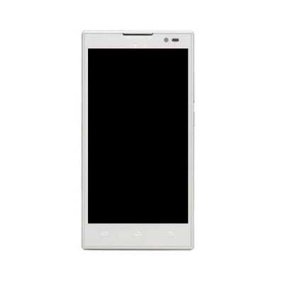 Lcd With Touch Screen For Xolo Q1001 White By - Maxbhi.com