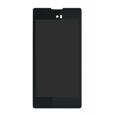 Lcd With Touch Screen For Yota C9660 Black By - Maxbhi.com