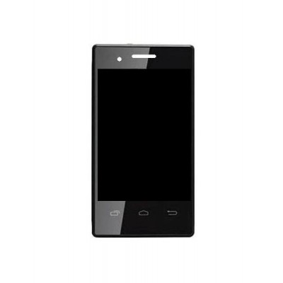Lcd With Touch Screen For Zen 105 Plus Black By - Maxbhi.com