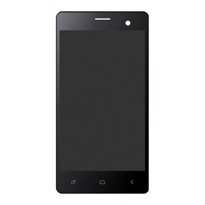 Lcd With Touch Screen For Zen Ultrafone Sonic 1 Black By - Maxbhi Com