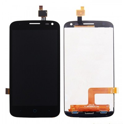 Lcd With Touch Screen For Zte Blade Q Lux 4g Black By - Maxbhi Com