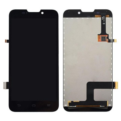 Lcd With Touch Screen For Zte Grand X Quad Lite Black By - Maxbhi.com