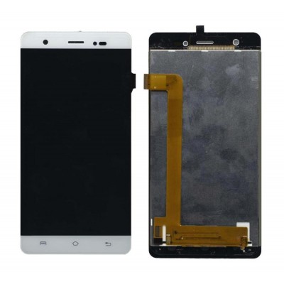 Lcd With Touch Screen For Lava P7 Gold By - Maxbhi Com