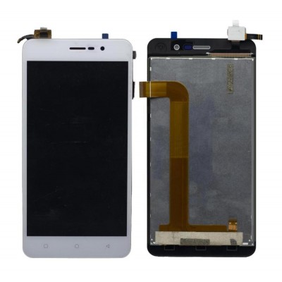 Lcd With Touch Screen For Intex Aqua Air White By - Maxbhi Com