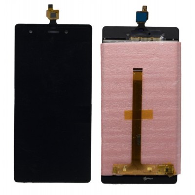 Lcd With Touch Screen For Micromax Canvas Nitro 3 E352 White By - Maxbhi Com