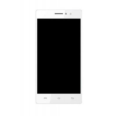 Lcd With Touch Screen For Lava A88 White By - Maxbhi.com