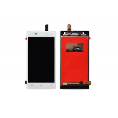 Lcd With Touch Screen For Vivo Y15s White By - Maxbhi Com