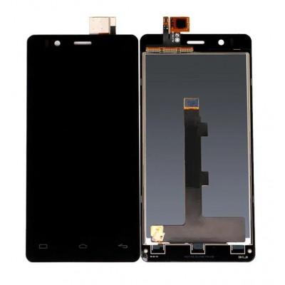 Lcd With Touch Screen For Bq Aquaris E4 5 Ubuntu Edition Black By - Maxbhi Com