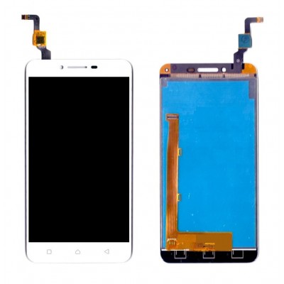 Lcd With Touch Screen For Lenovo Vibe K5 Plus Silver By - Maxbhi Com