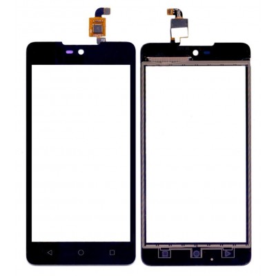 Touch Screen Digitizer For Micromax Canvas Selfie 2 Q340 Black By - Maxbhi Com