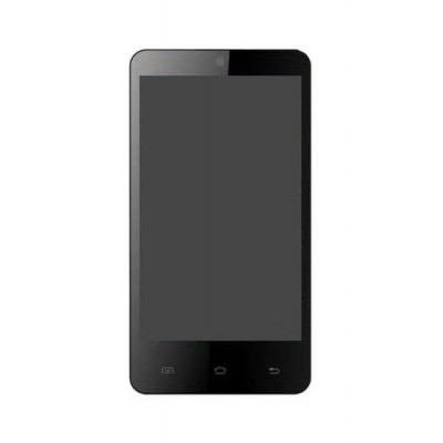 Lcd With Touch Screen For Intex Cloud N4 Black By - Maxbhi.com