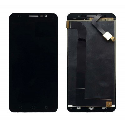 Lcd With Touch Screen For Panasonic Eluga L2 Black By - Maxbhi Com