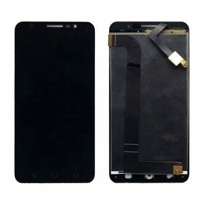 Lcd With Touch Screen For Panasonic Eluga L2 Grey By - Maxbhi Com
