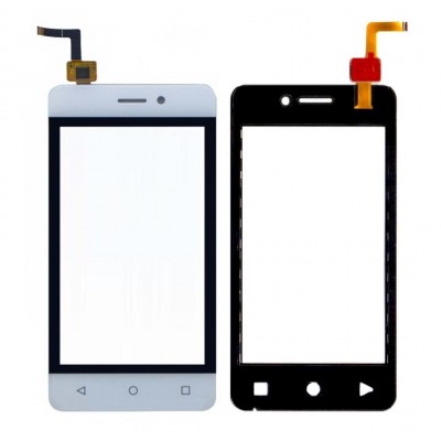 Touch Screen Digitizer For Intex Aqua 4g Strong Champagne By - Maxbhi Com