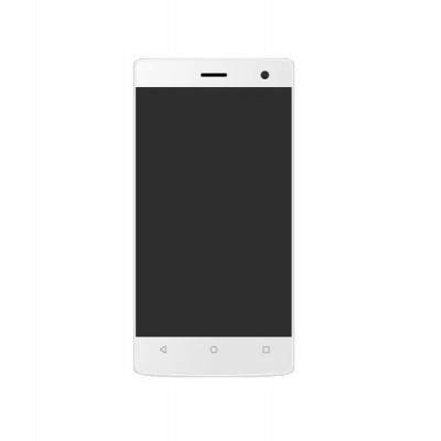 Lcd With Touch Screen For Intex Aqua Wing White By - Maxbhi.com