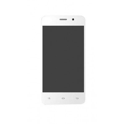 Lcd With Touch Screen For Celkon Millennia Hero White By - Maxbhi.com