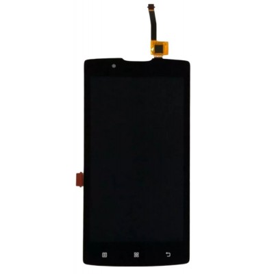 Lcd With Touch Screen For Lenovo A2010 Black By - Maxbhi Com