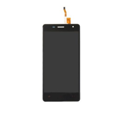 Lcd With Touch Screen For Oukitel K4000 Pro Black By - Maxbhi.com
