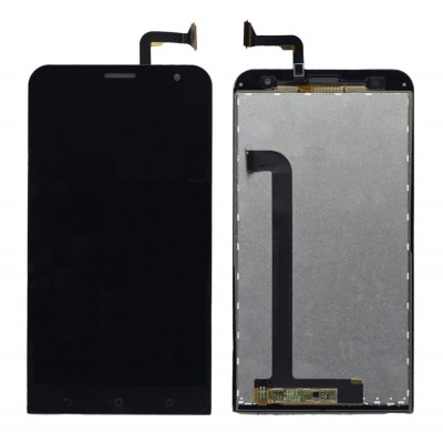 Lcd With Touch Screen For Asus Zenfone 2 Laser Ze550klgold By - Maxbhi Com