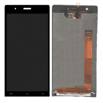 Lcd With Touch Screen For Lava Iris Icon White By - Maxbhi Com