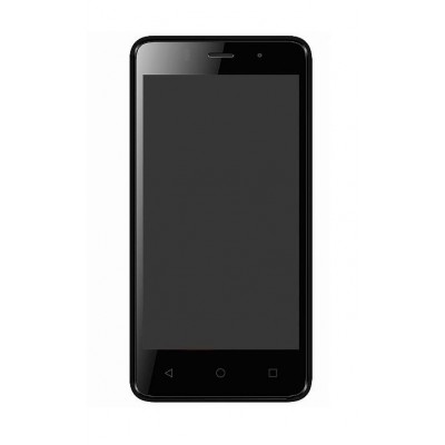 Lcd With Touch Screen For Lyf Flame 1 Black By - Maxbhi.com