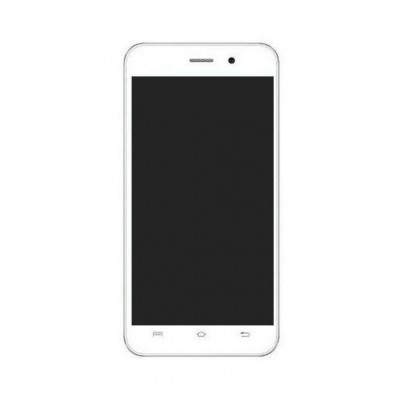 Lcd With Touch Screen For Lava Iris Atom 3 White By - Maxbhi.com