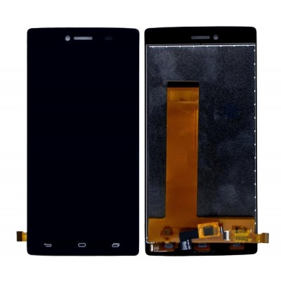 Lcd With Touch Screen For Panasonic Eluga Turbo Blue By - Maxbhi Com