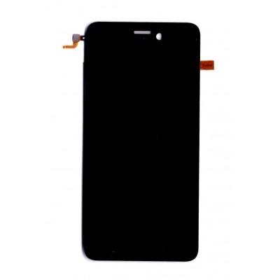 Lcd With Touch Screen For Lava Iris Pro 30 Grey By - Maxbhi Com