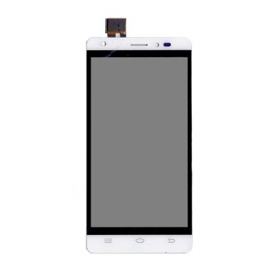 Lcd With Touch Screen For Intex Aqua Life Ii White By - Maxbhi.com