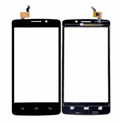 Touch Screen Digitizer For Celkon Q5k Power Black By - Maxbhi Com