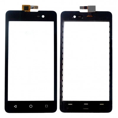 Touch Screen Digitizer For Micromax Canvas Spark 2 Q334 Black By - Maxbhi Com