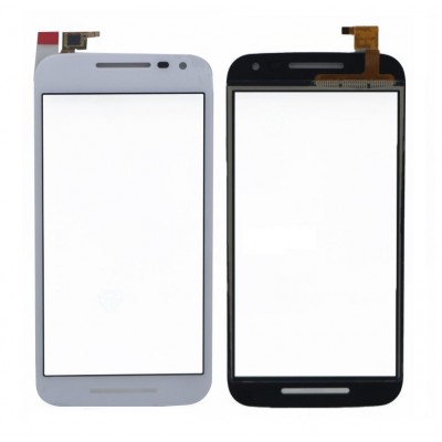 Touch Screen Digitizer For Motorola Moto G Dual Sim 3rd Gen White By - Maxbhi Com
