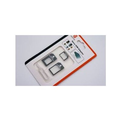 Sim Adapter For Apple iPhone 3, 3G Micro Sim with Ejector Pin