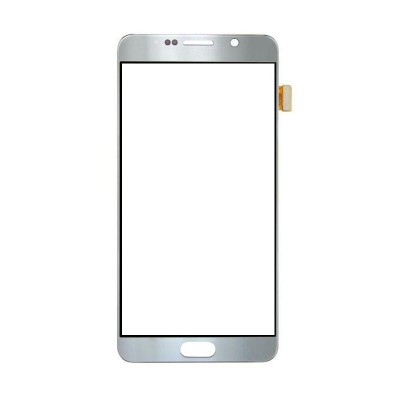 Touch Screen Digitizer For Samsung Galaxy Note5 Duos Silver By - Maxbhi.com