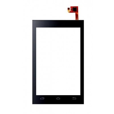 Touch Screen Digitizer For Spice Smart Flo 359 Mi359 Silver By - Maxbhi.com