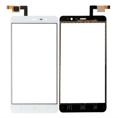 Touch Screen Digitizer For Xiaomi Redmi Note 3 Mediatek Silver By - Maxbhi Com