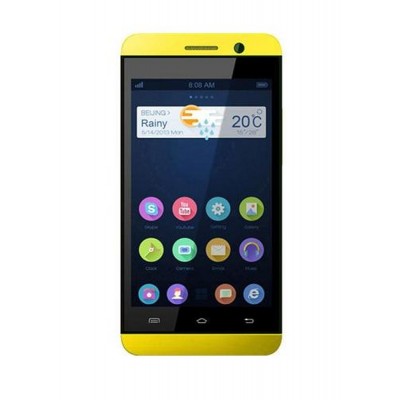 Touch Screen Digitizer for Celkon AR40 RahmanIshq - Yellow