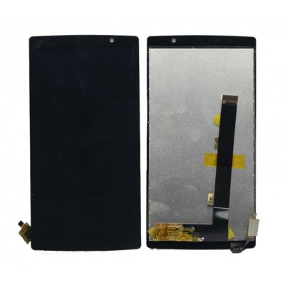 Lcd With Touch Screen For Intex Aqua Craze Black By - Maxbhi Com