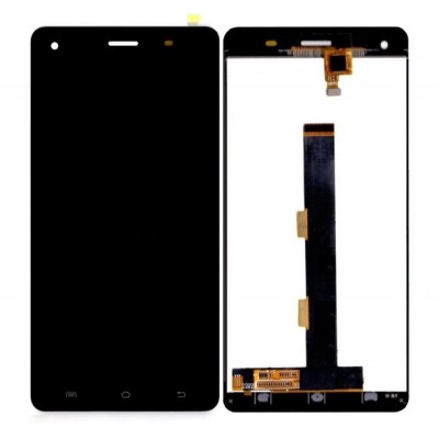 Lcd With Touch Screen For Lava Iris X9 Black By - Maxbhi Com
