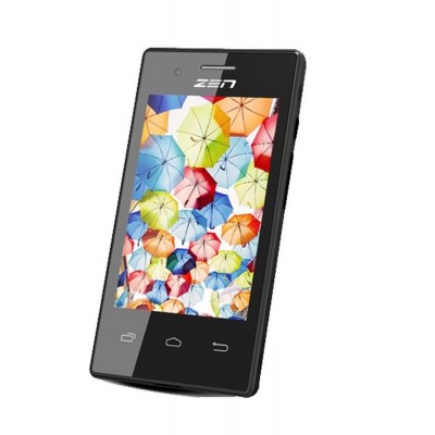 Touch Screen Digitizer for Zen Ultrafone 105 Plus - Black