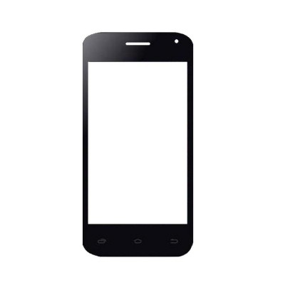 Touch Screen Digitizer For Spice Mi401 Black By - Maxbhi Com