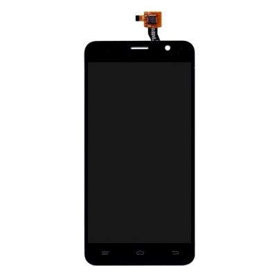 Lcd With Touch Screen For Intex Cloud 4g Smart Black By - Maxbhi.com