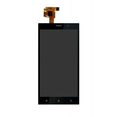 Lcd With Touch Screen For Lava Magnum X604 Black By - Maxbhi.com