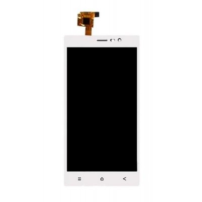 Lcd With Touch Screen For Lava Magnum X604 White By - Maxbhi.com