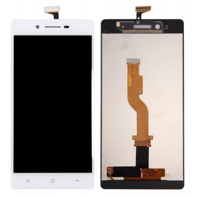 Lcd With Touch Screen For Oppo A33 White By - Maxbhi Com