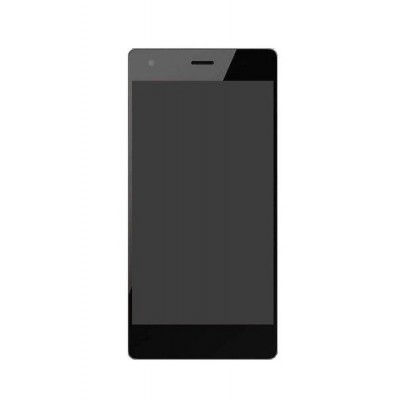 Lcd With Touch Screen For Intex Cloud Flash Black By - Maxbhi.com