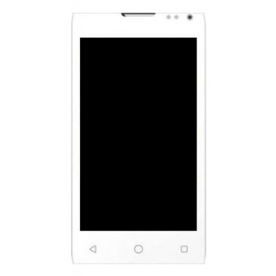 Lcd With Touch Screen For Karbonn Alfa A99 White By - Maxbhi.com